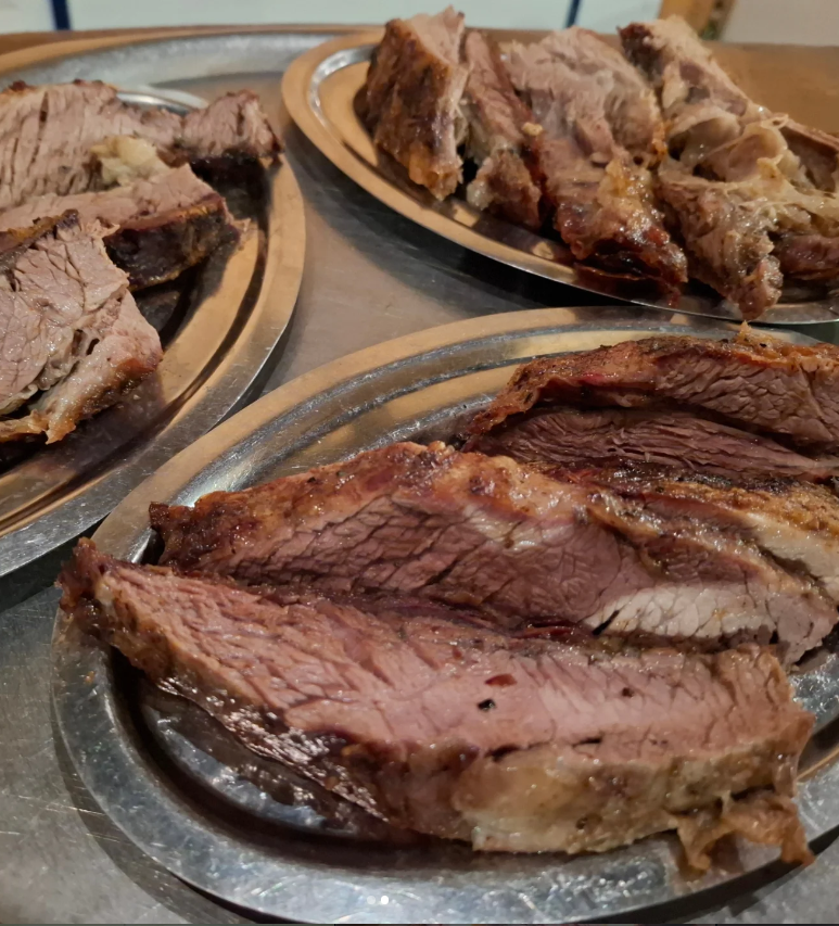 Cortes de carne a la parrilla