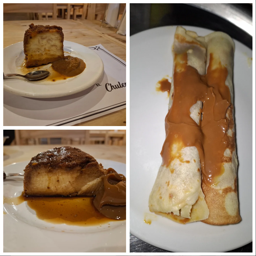 Postres caseros de El Chulengo del Flaco